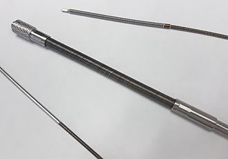 Custom flexible shafts for medical applications